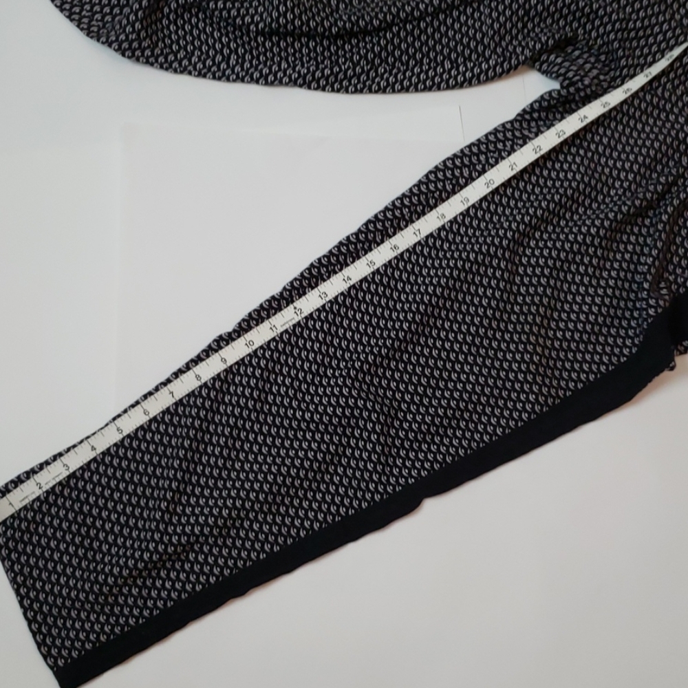 Splendid Black Patterned Jogger Pants Tuxedo Stri… - image 8